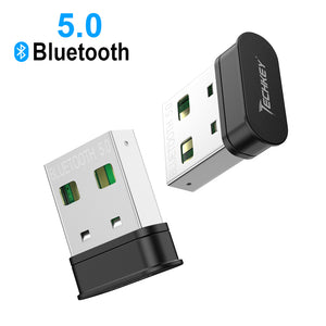 Uplifted flaskehals daytime Bluetooth Adapter for PC，Techkey USB Mini Bluetooth 5.0 EDR Dongle for –  mytechkey