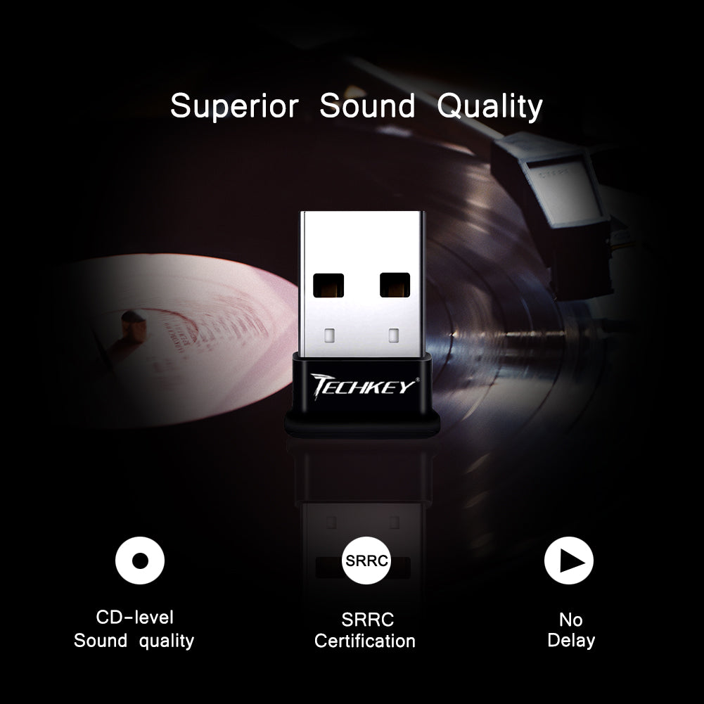 Bluetooth Adapter for PC USB Bluetooth Dongle 4.0 EDR Receiver